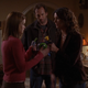Above screenshot: Gilmore Girls. Below photo: Warner Bros./Delivered by Online USA/Getty Images